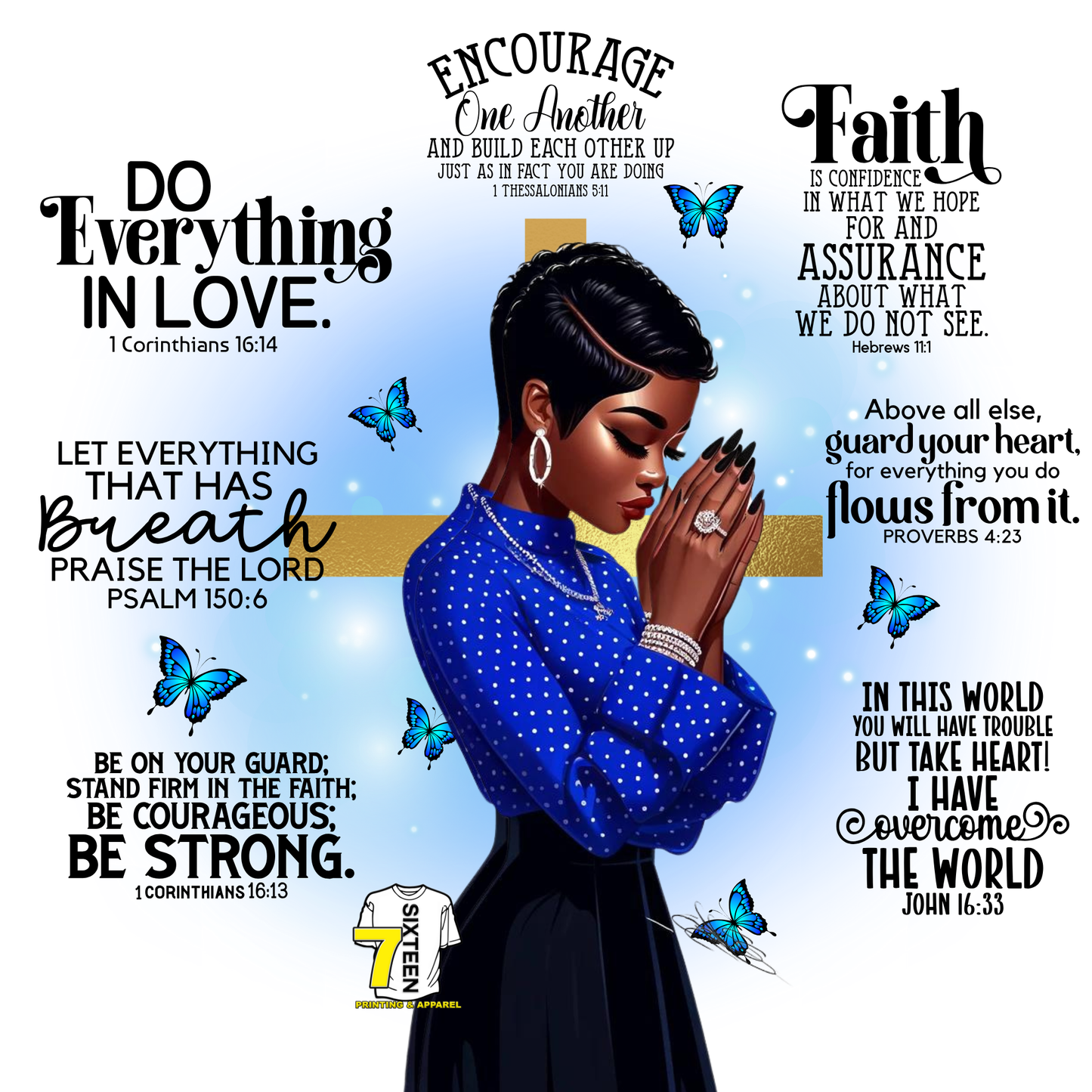 Pray PNG Image ONLY (NOT A TRANSFER)