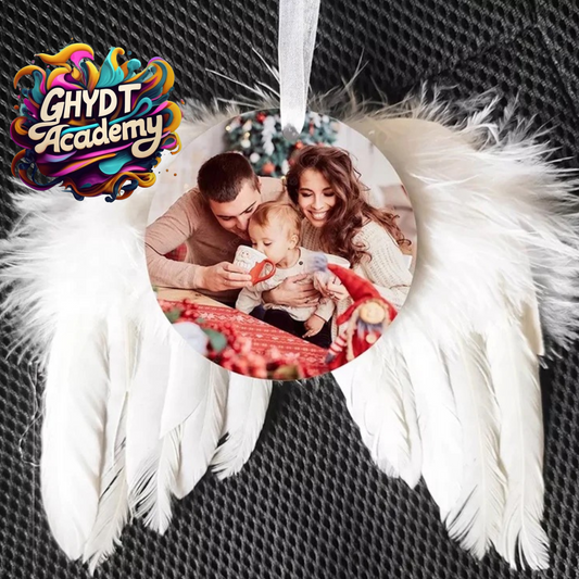 Angel Wing with MDF Round