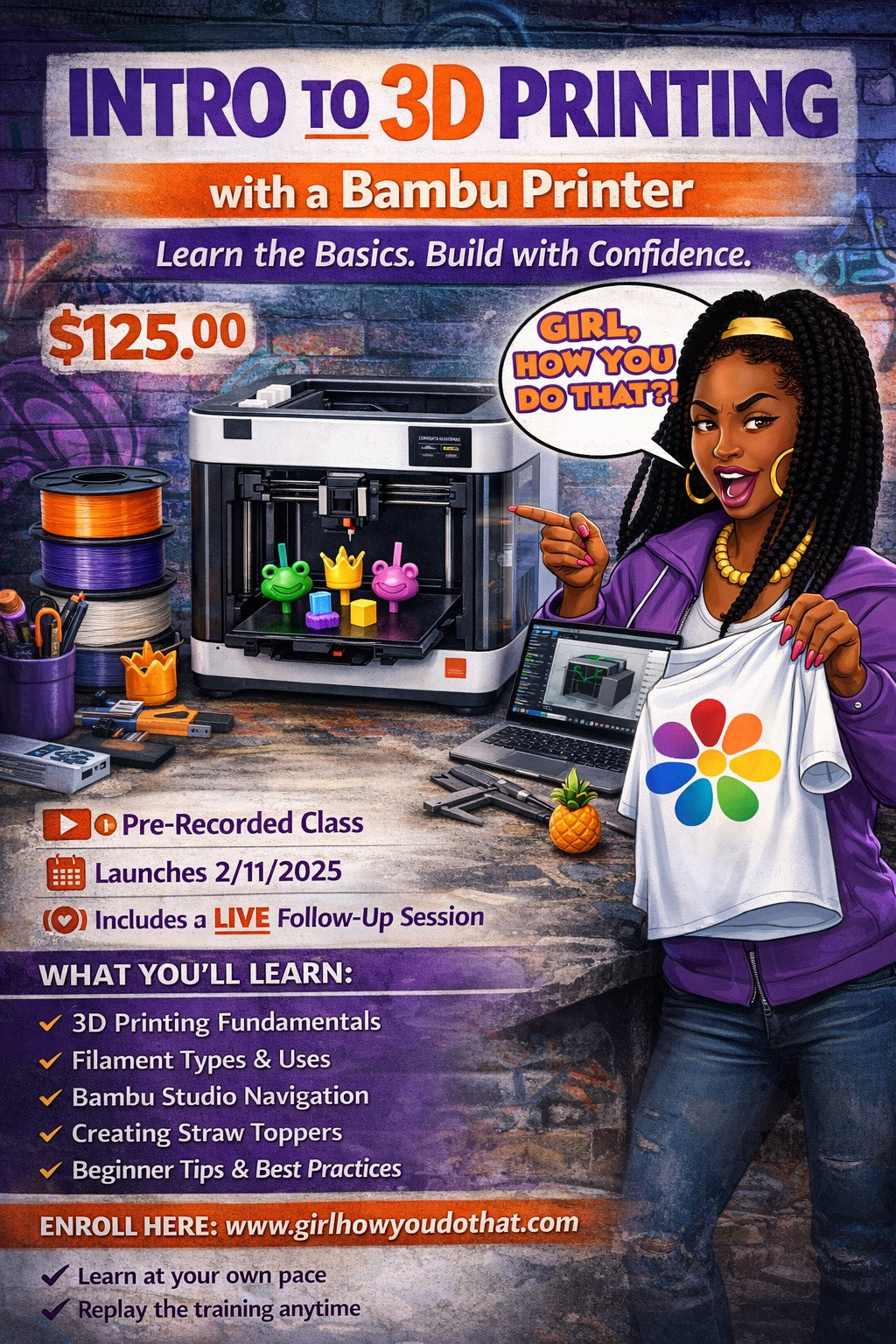 INTRO TO 3D PRINTING (2/11/2026)