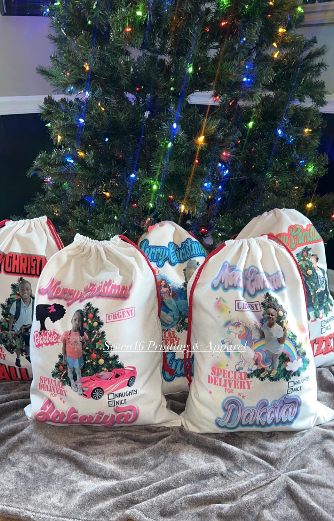 Christmas Sack Blanks